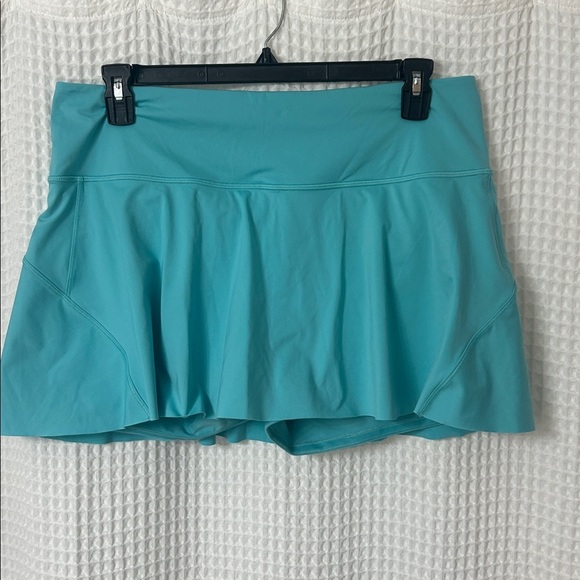 Athleta Pants - Athleta Ace Tennis Skort 13.5" Teal Size XL